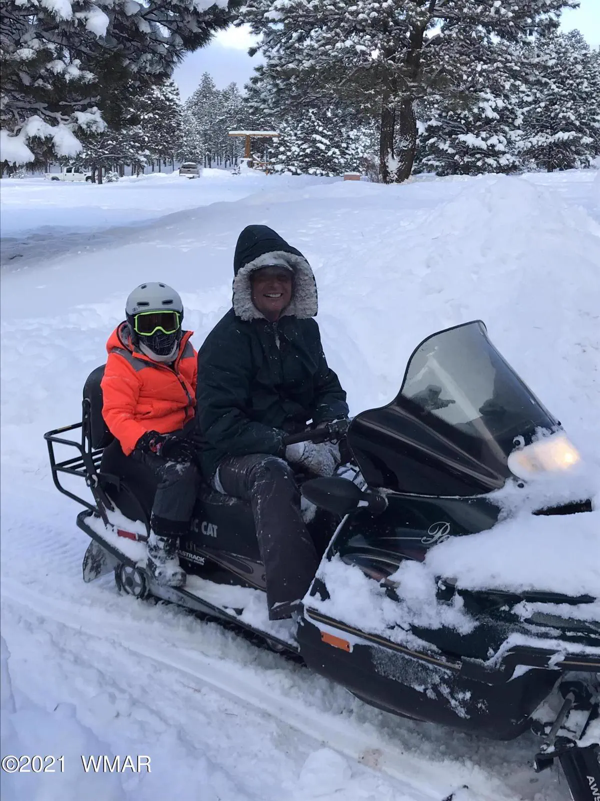 Snowmobiling